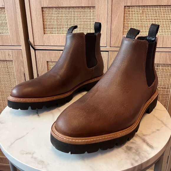 BNIB Nisolo Go to Chelsea Boot 2.0, Brown, Size Women's US 10 - Picture 3 of 12